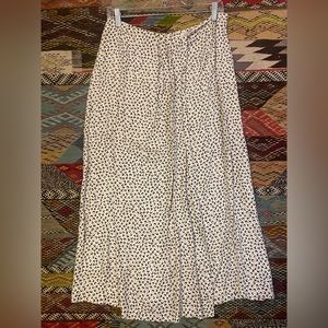 Vince. Wrap effect silk skirt